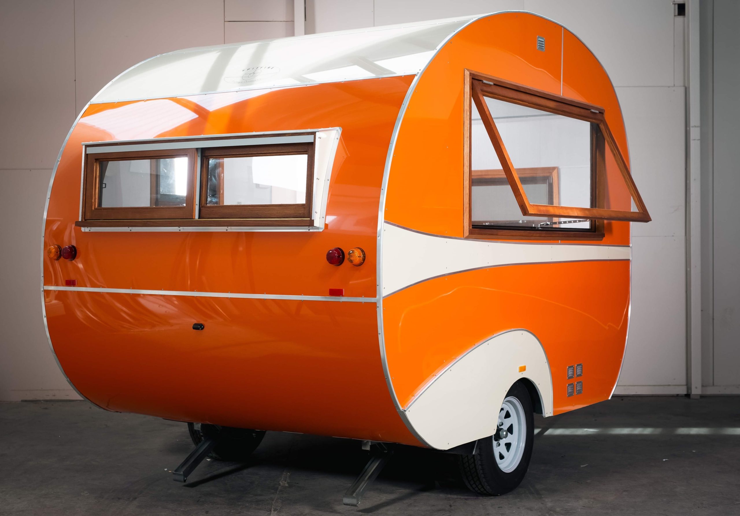 Aluminium Vans, Custom Designed Retro Vintage Style Caravans