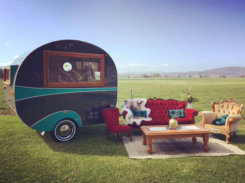 vintage caravan for camping